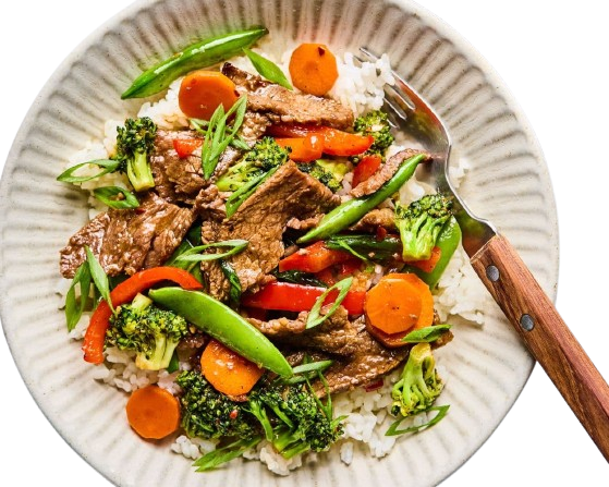 Vegetable with meat 