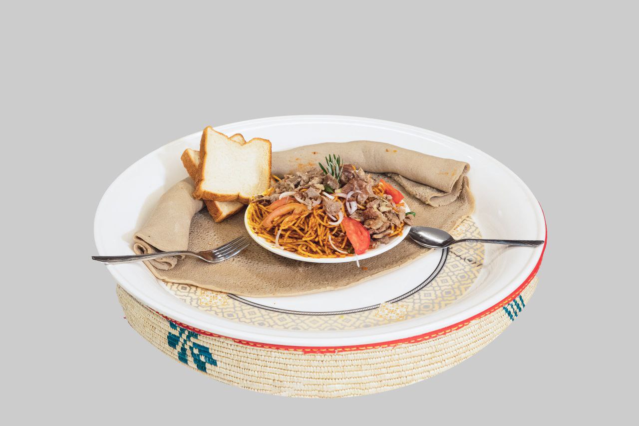 Pasta with meat 